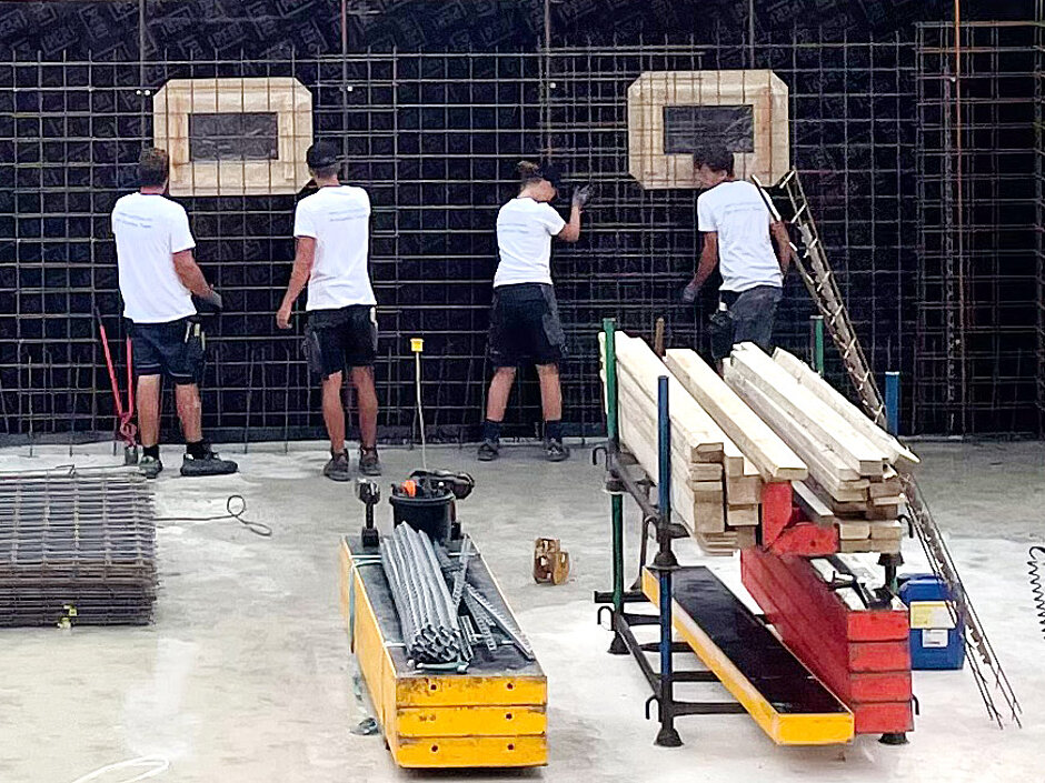 Eigenleistung am Bau